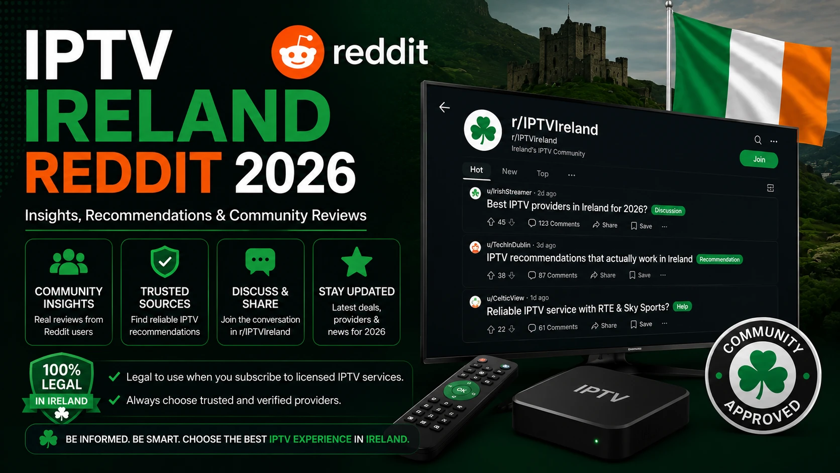 IPTV Ireland Reddit 2026