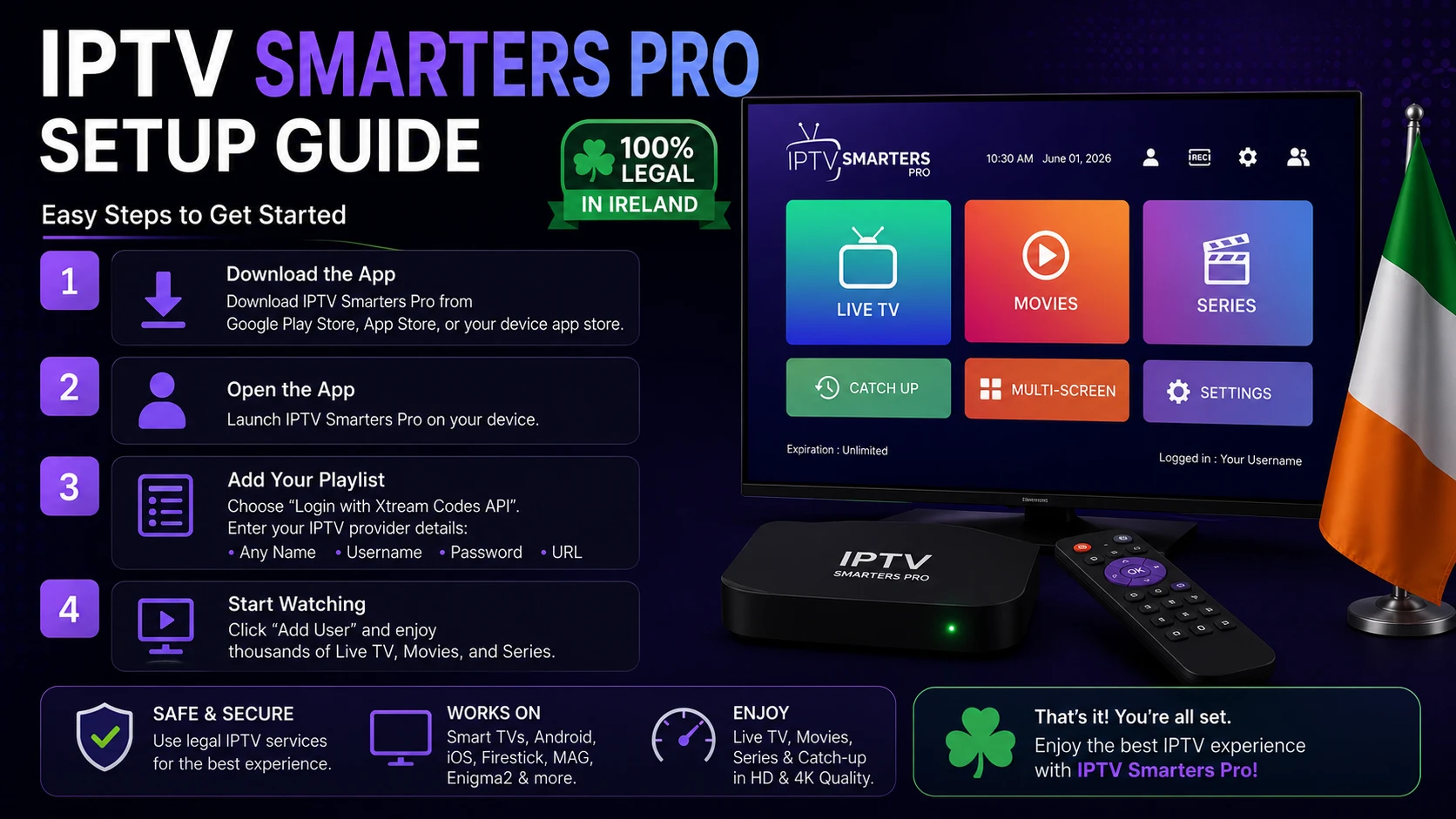 IPTV Smarters Pro Setup Guide