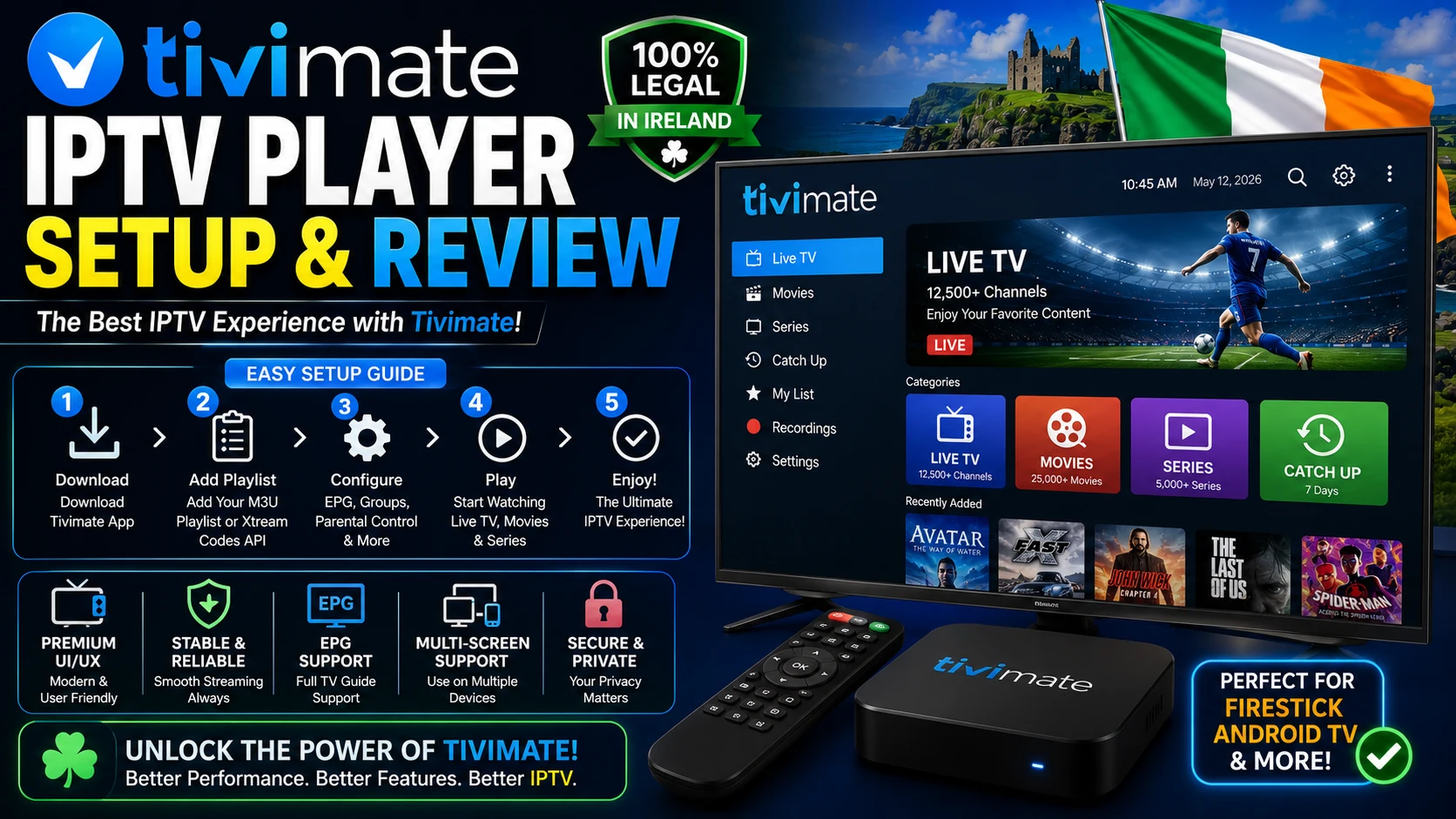 Tivimate IPTV Player Setup & Review